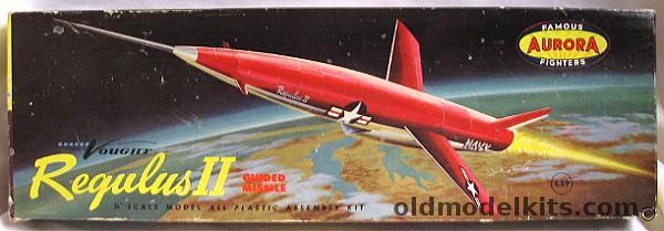 Aurora 1/48 Regulus II (missile only version), 132-129 plastic model kit